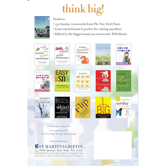 The New York Times Big Book of Sunday Crosswords: 150 Puzzles from the Pages of the New York Times