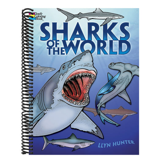 Sharks of the World Coloring Book