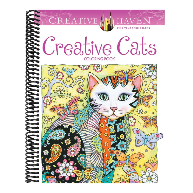 Creative Haven Creative Cats Coloring Book (First Edition, First)