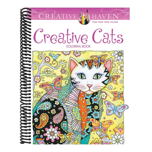 Creative Haven Creative Cats Coloring Book (First Edition, First)