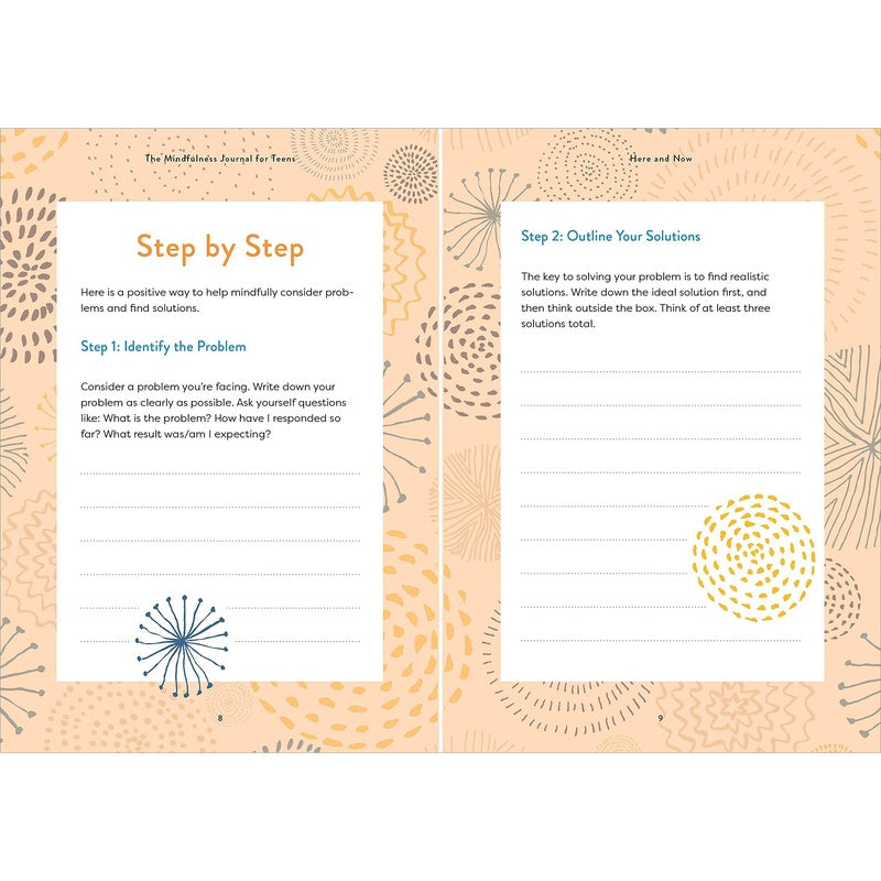 The Mindfulness Journal for Teens: Prompts and Practices to Help You Stay Cool, Calm, and Present (Spiral Bound)