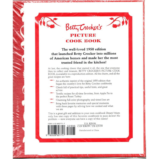 Betty Crocker's Picture Cookbook, Facsimile Edition (Betty Crocker Cooking)