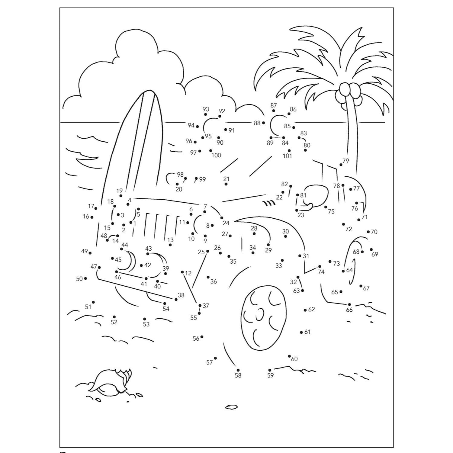 Things That Go Dot-To-Dot Fun!: Count from 1 to 101