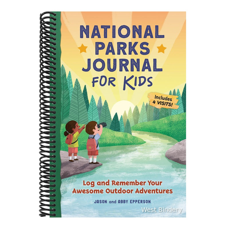 National Parks Journal for Kids: Log and Remember Your Awesome Outdoor Adventures