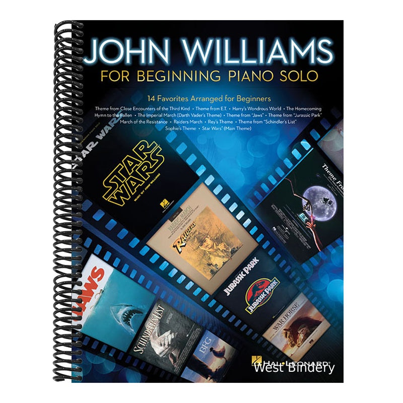 John Williams for Beginning Piano Solo - John Williams Book with Simplified Sheet Music for Piano