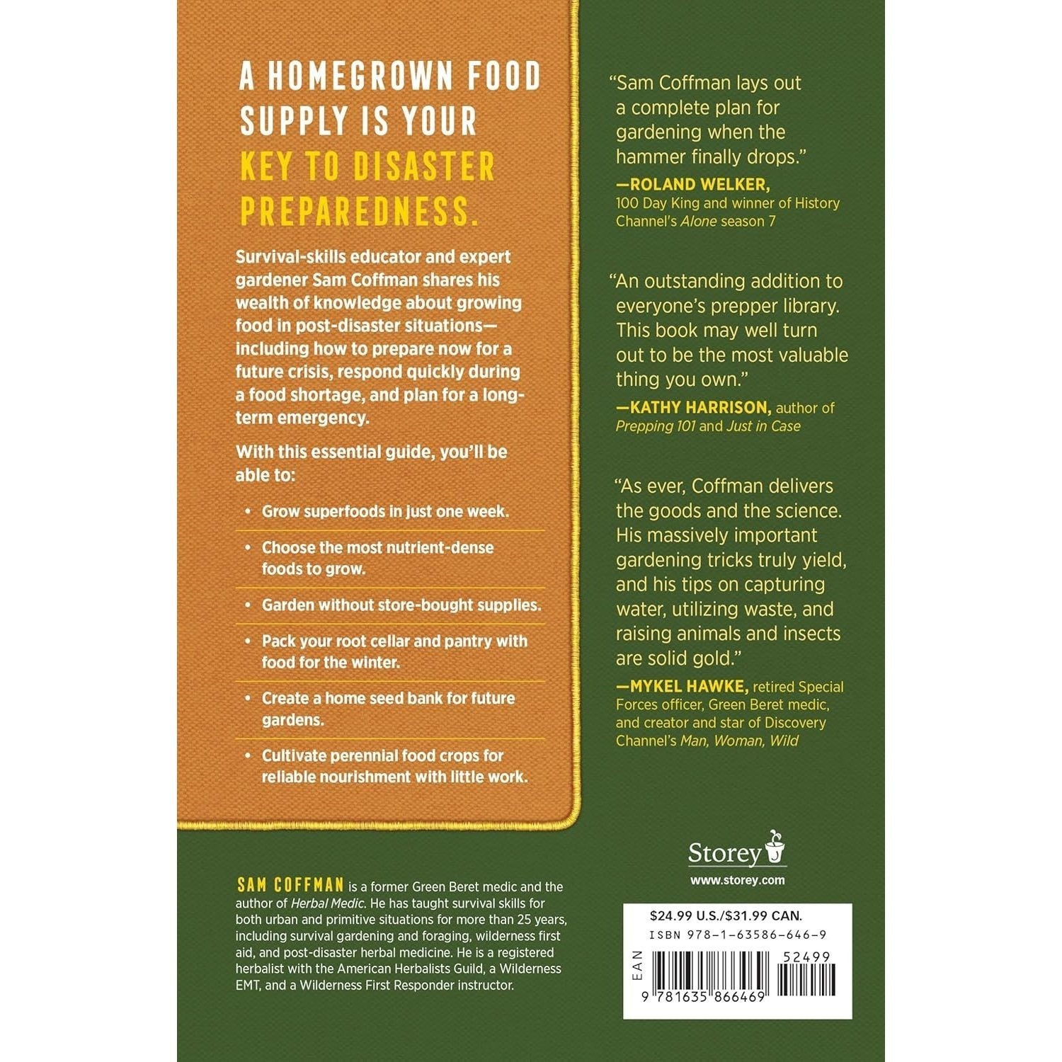 Survival Gardening: Grow Your Own Emergency Food Supply, from Seed to Root Cellar