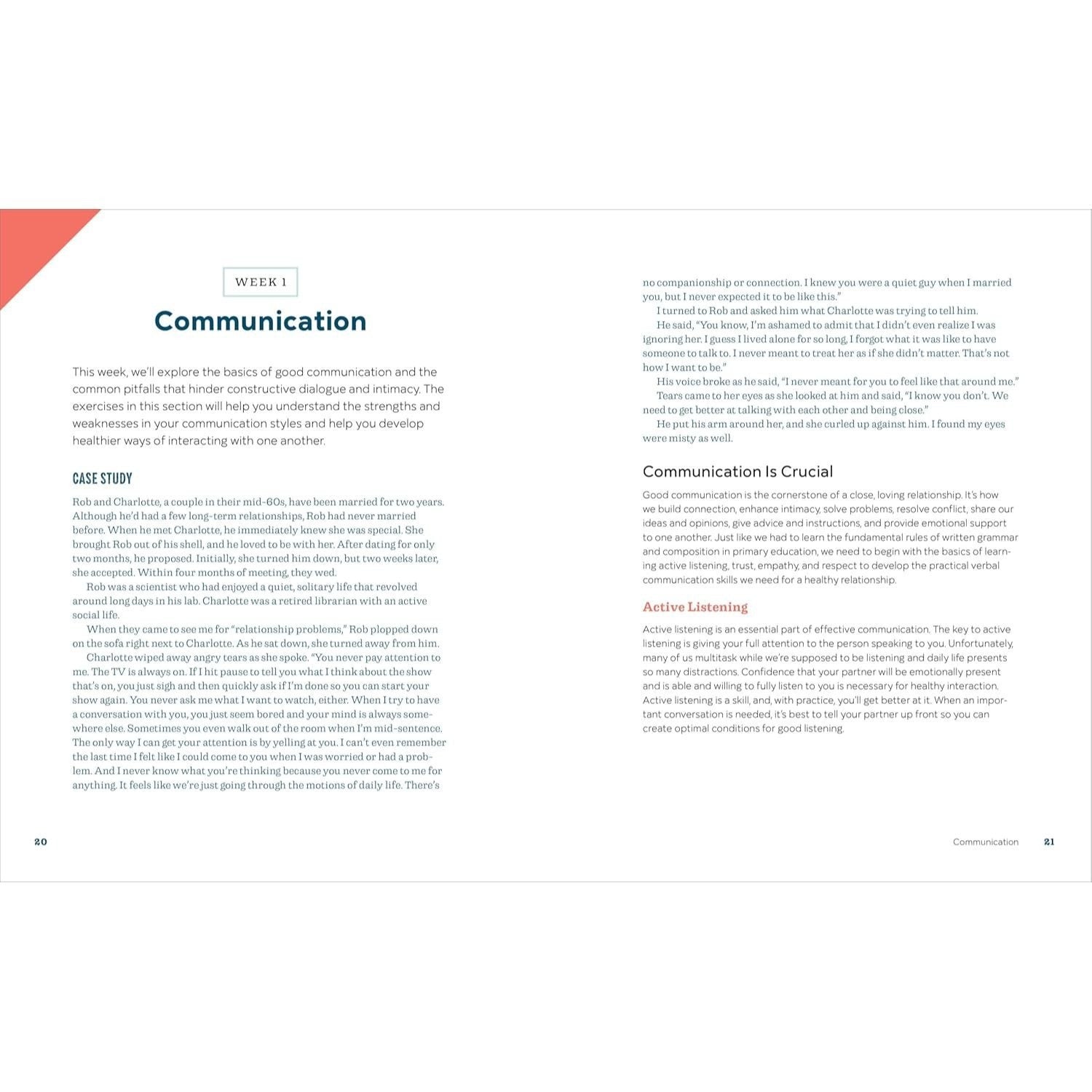 8-Week Couples Therapy Workbook: Essential Strategies to Connect, Improve Communication, and Strengthen Your Relationship (Spiral Bound)
