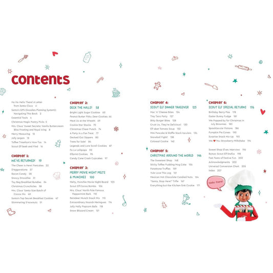The Elf on the Shelf Family Cookbook: 50 Elftastic Recipes Plus Playful Elf Ideas, Games, Activities, and More!