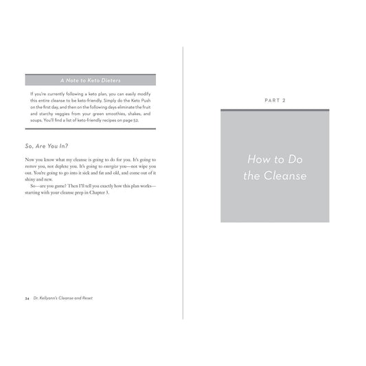 Dr. Kellyann's Cleanse and Reset: Detoxify, Nourish, and Restore Your Body for Sustained Weight Loss...in Just 5 Days (Spiral Bound)