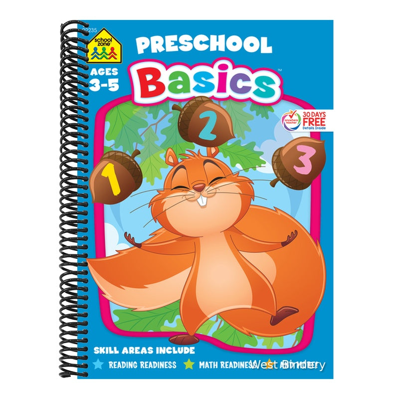 School Zone Preschool Basics Workbook