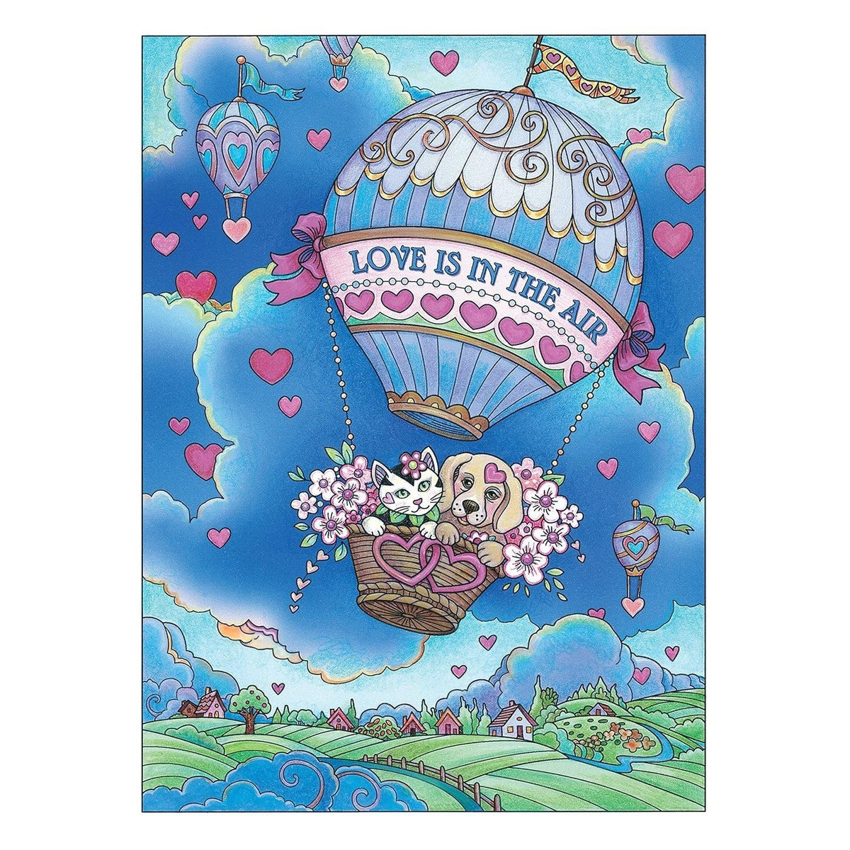 Creative Haven Love Coloring Book