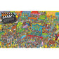 Where's Waldo? in Hollywood: Deluxe Edition with New Searches and Collectible Poster (a Hidden Object Activity Book with Search & Find Puzzles and Spo