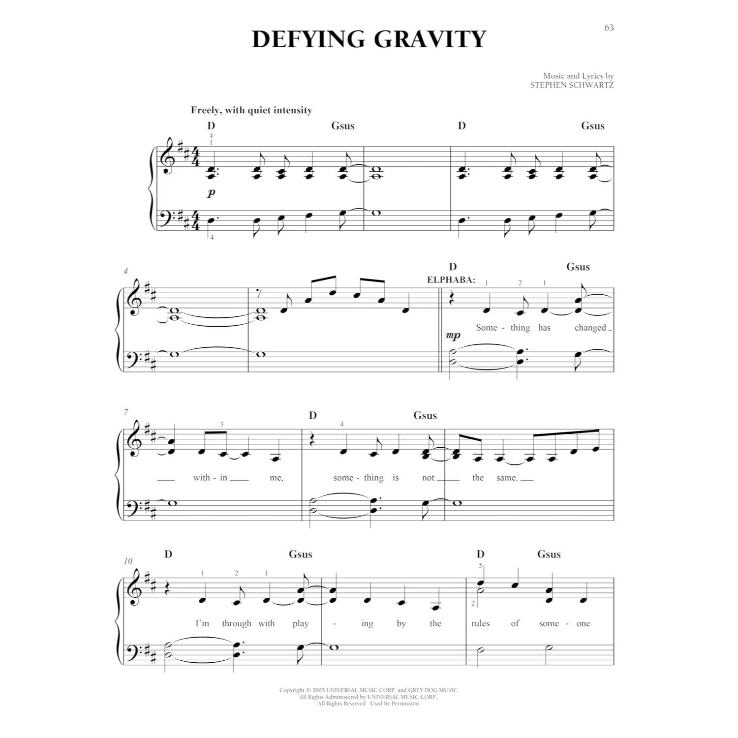 Wicked - Complete Movie Collection for Easy Piano: Souvenir Folio with Full-Color Photos
