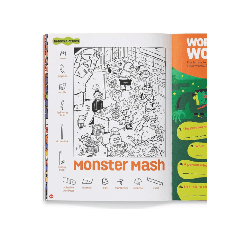 Brainplay Halloween Puzzles: A Challenging Halloween Activity Book for Kids Ages 7 and Up with Over 200 Puzzles, Logic Games, Mazes and Hidden Picture (Brainplay Puzzle Books)