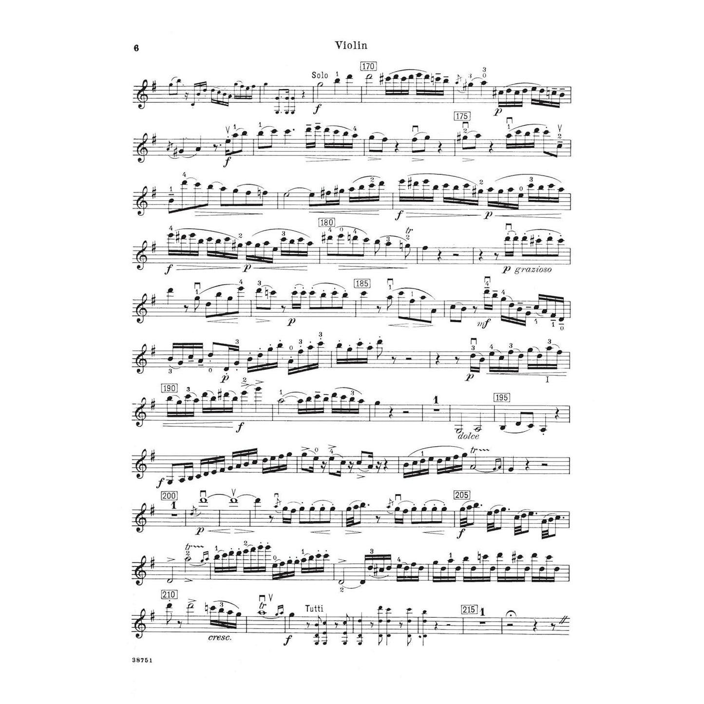 Mozart - Concerto No. 3 in G K.216 Violin and Piano Sheet Music Schirmer's Library of Musical Classics Vol. 1580 Classical Violin Solo with Piano Redu