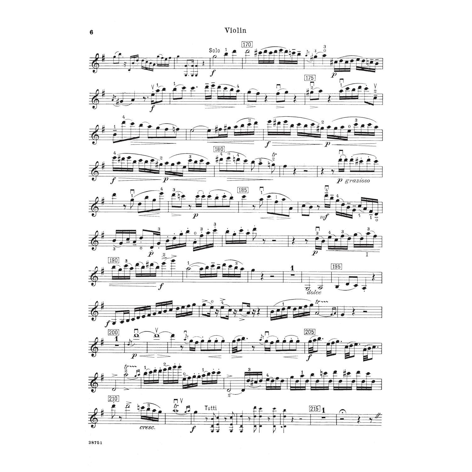 Mozart - Concerto No. 3 in G K.216 Violin and Piano Sheet Music Schirmer's Library of Musical Classics Vol. 1580 Classical Violin Solo with Piano Redu