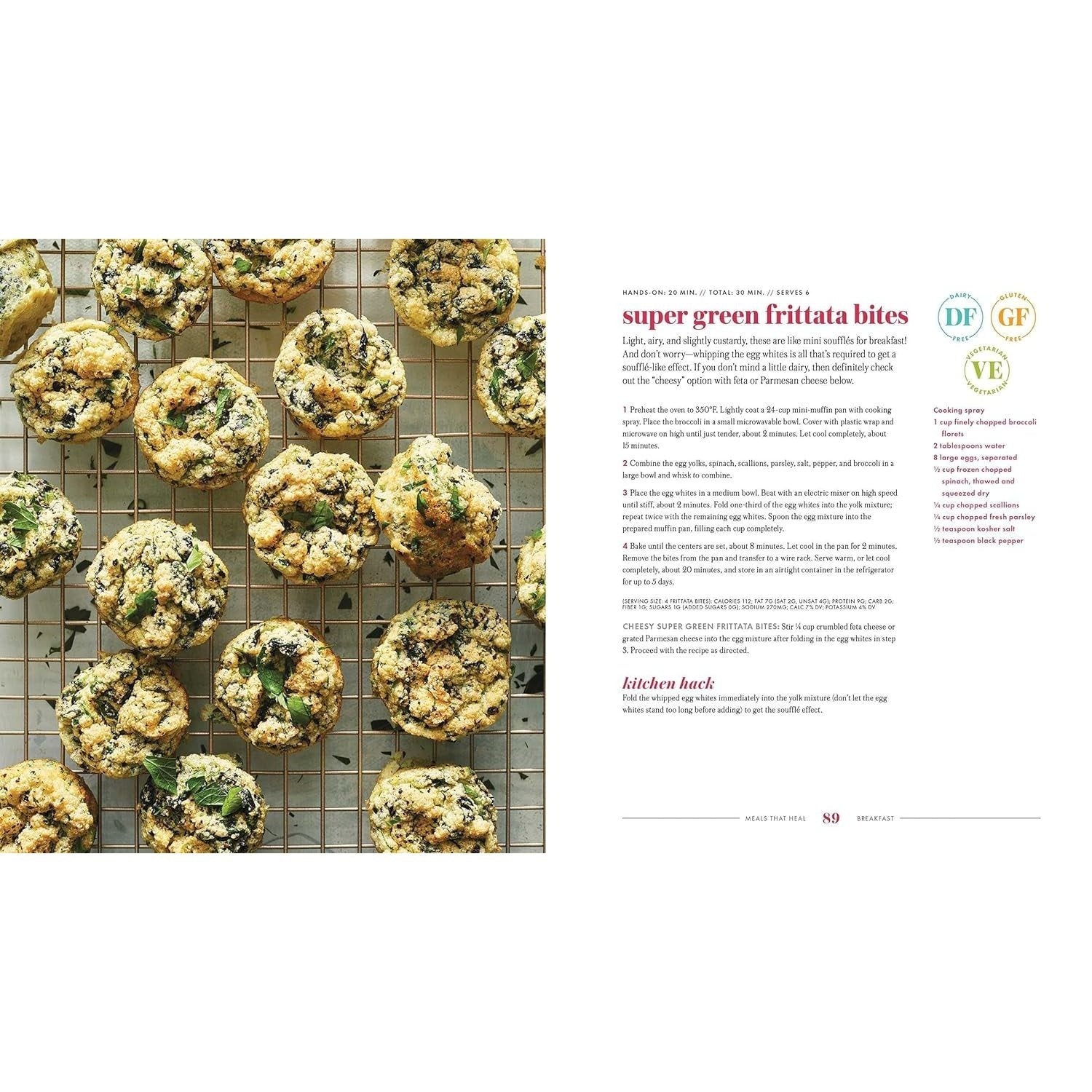 Meals That Heal: 100+ Everyday Anti-Inflammatory Recipes in 30 Minutes or Less: A Cookbook (Spiral Bound)