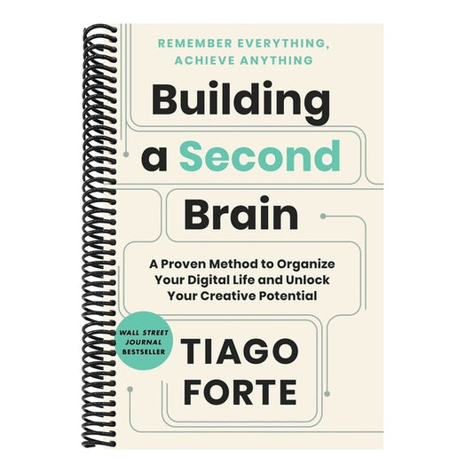 Building a Second Brain: A Proven Method to Organize Your Digital Life and Unlock Your Creative Potential (Spiral Bound)