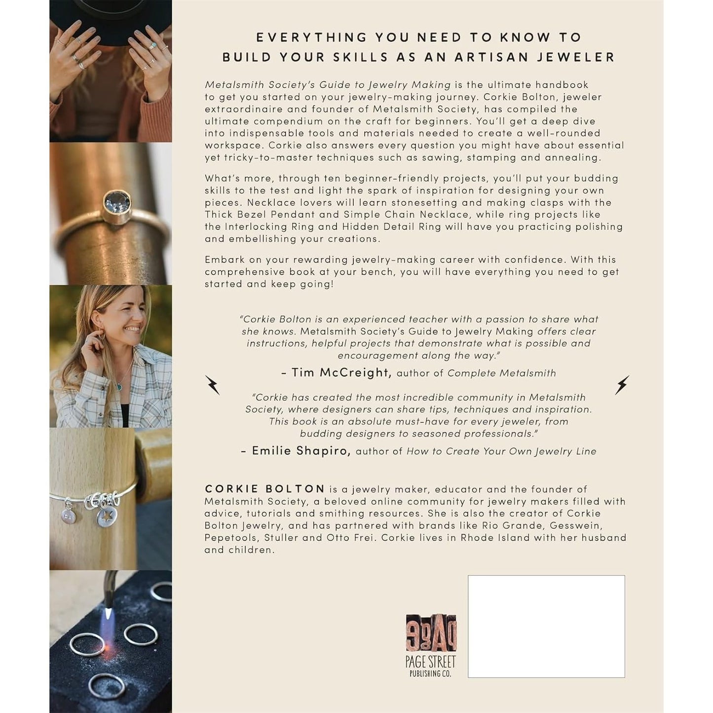 Metalsmith Society's Guide to Jewelry Making: Tips, Techniques & Tutorials for Soldering Silver, Stonesetting & Beyond