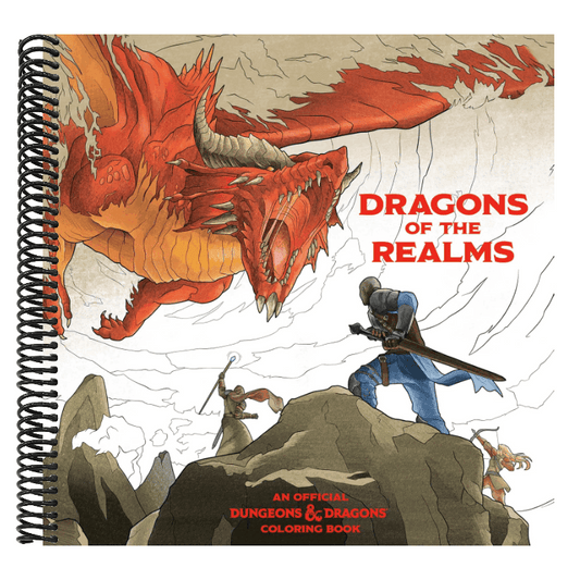 Dragons of the Realms (Dungeons & Dragons): An Official Dungeons & Dragons Coloring Book