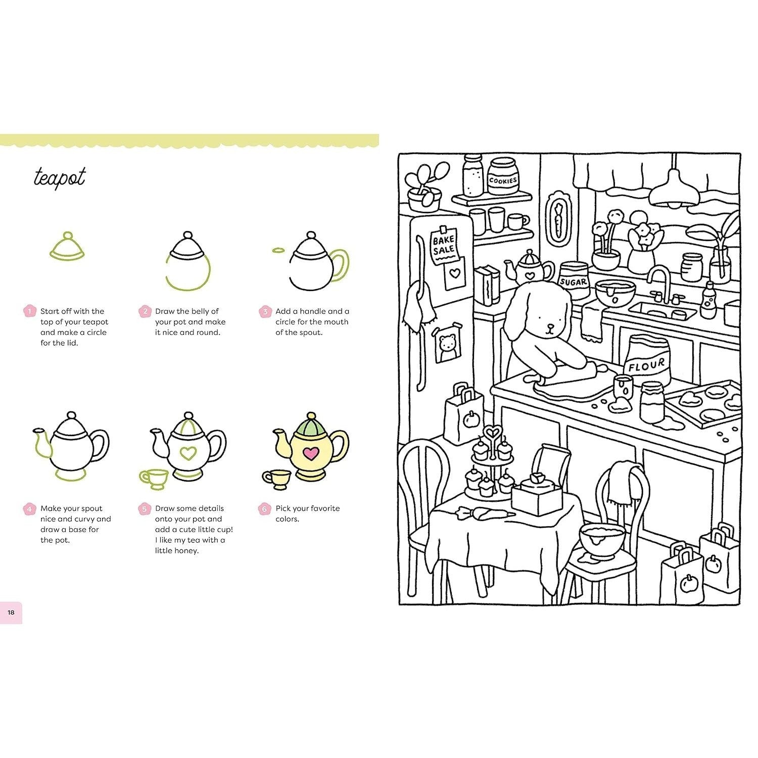 How to Draw Super Cute Things with Bobbie Goods: Learn to Draw & Color Absolutely Adorable Art!
