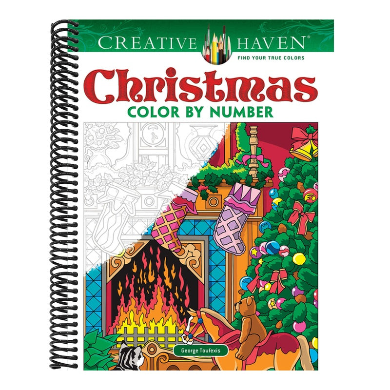 Creative Haven Christmas Color by Number