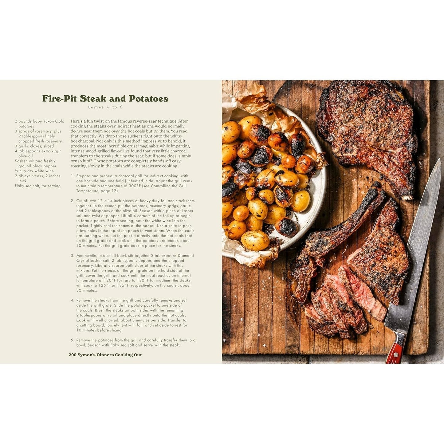 Symon's Dinners Cooking Out: 100 Recipes That Redefine Outdoor Cooking