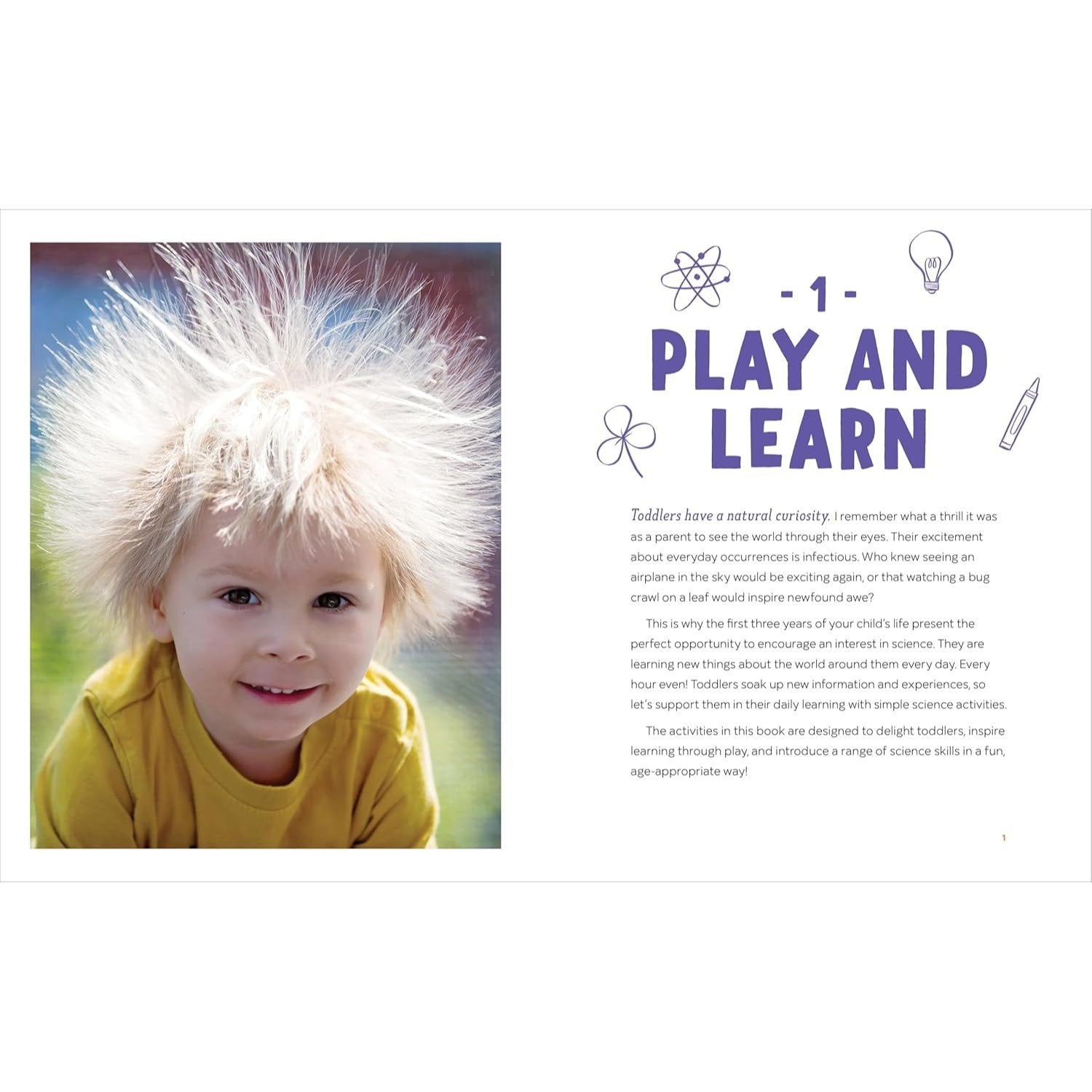 The Toddler's Science Activity Book: 100+ Fun Early Learning Activities for Curious Kids