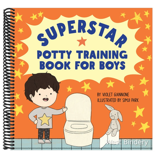 Superstar Potty Training Book for Boys