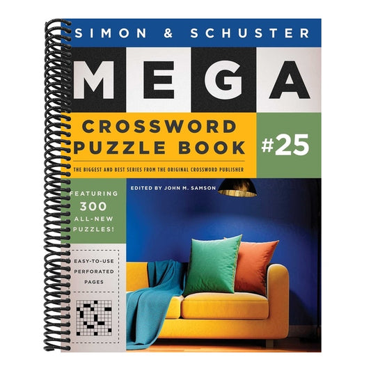 Simon & Schuster Mega Crossword Puzzle Book #25