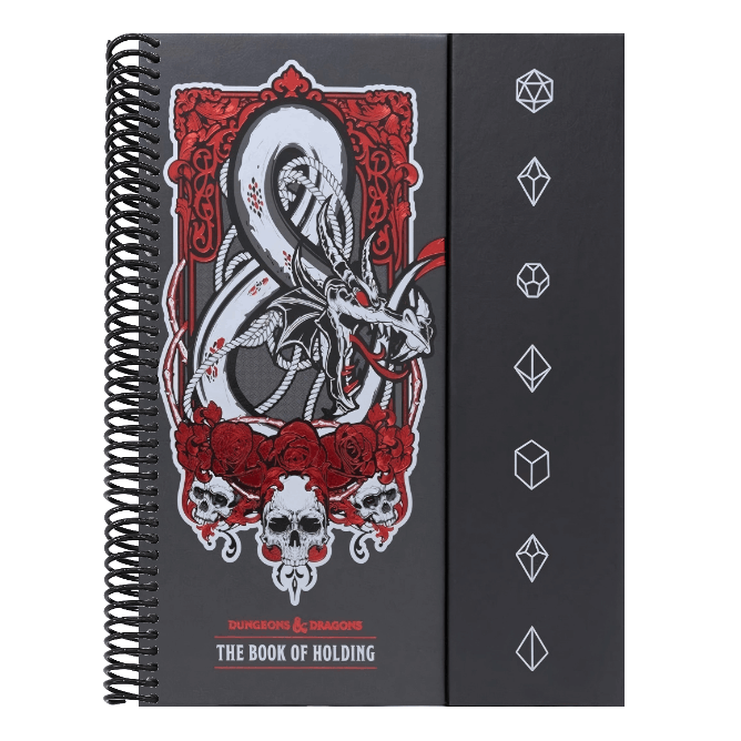 The Book of Holding (Dungeons & Dragons): A Blank Journal with Grid Paper for Note-Taking, Record Keeping, Journaling, Drawing, and More