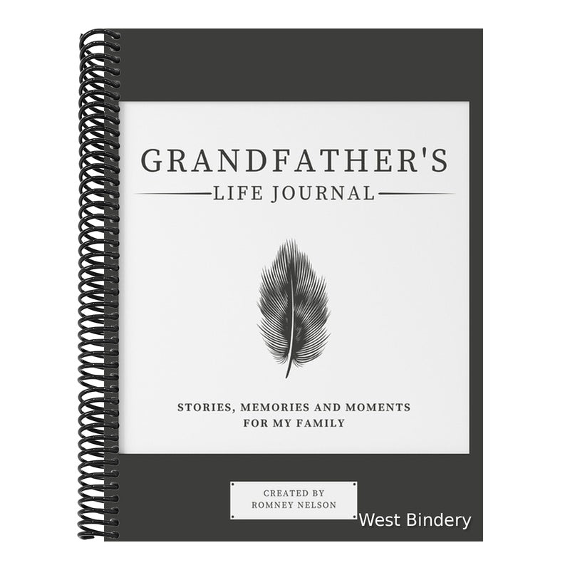 Grandfather's Life Journal: Stories, Memories and Moments for My Family