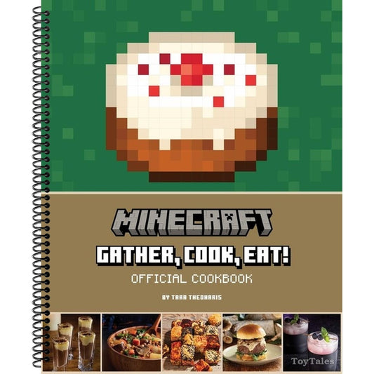 Minecraft: Gather, Cook, Eat! Official Cookbook (Spiral Bound)