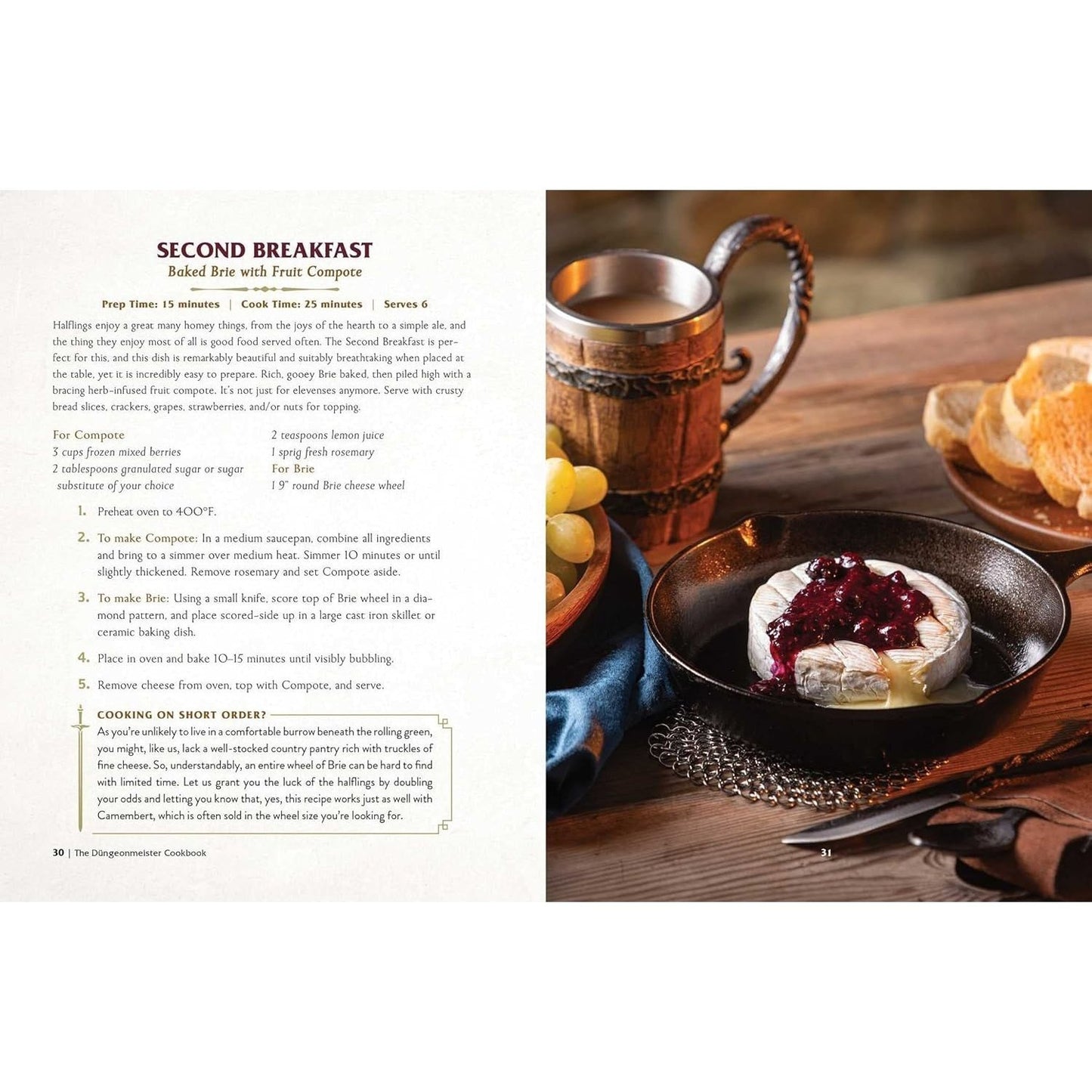 The Düngeonmeister Cookbook: 75 Rpg-Inspired Recipes to Level Up Your Game Night