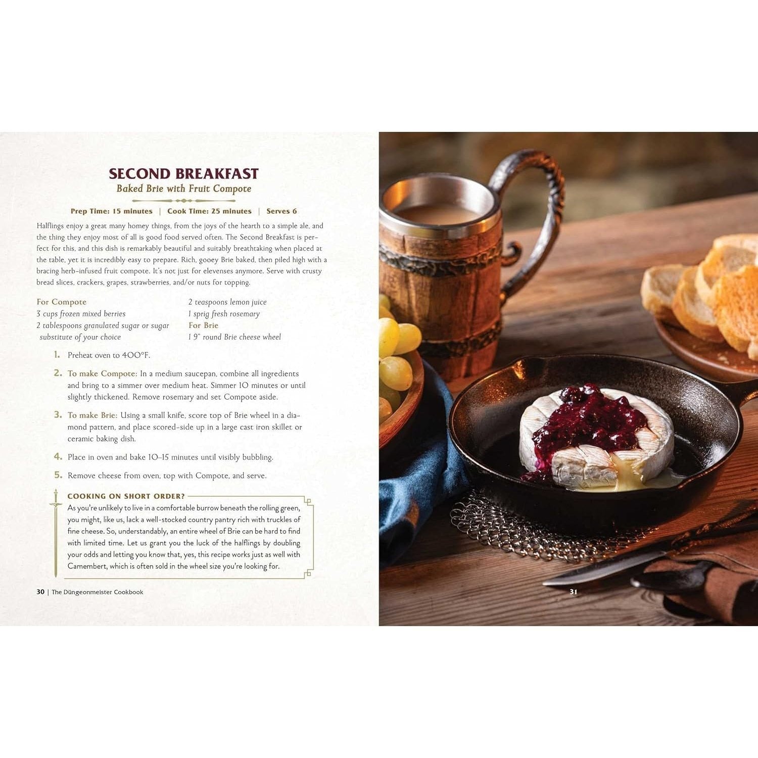 The Düngeonmeister Cookbook: 75 Rpg-Inspired Recipes to Level Up Your Game Night