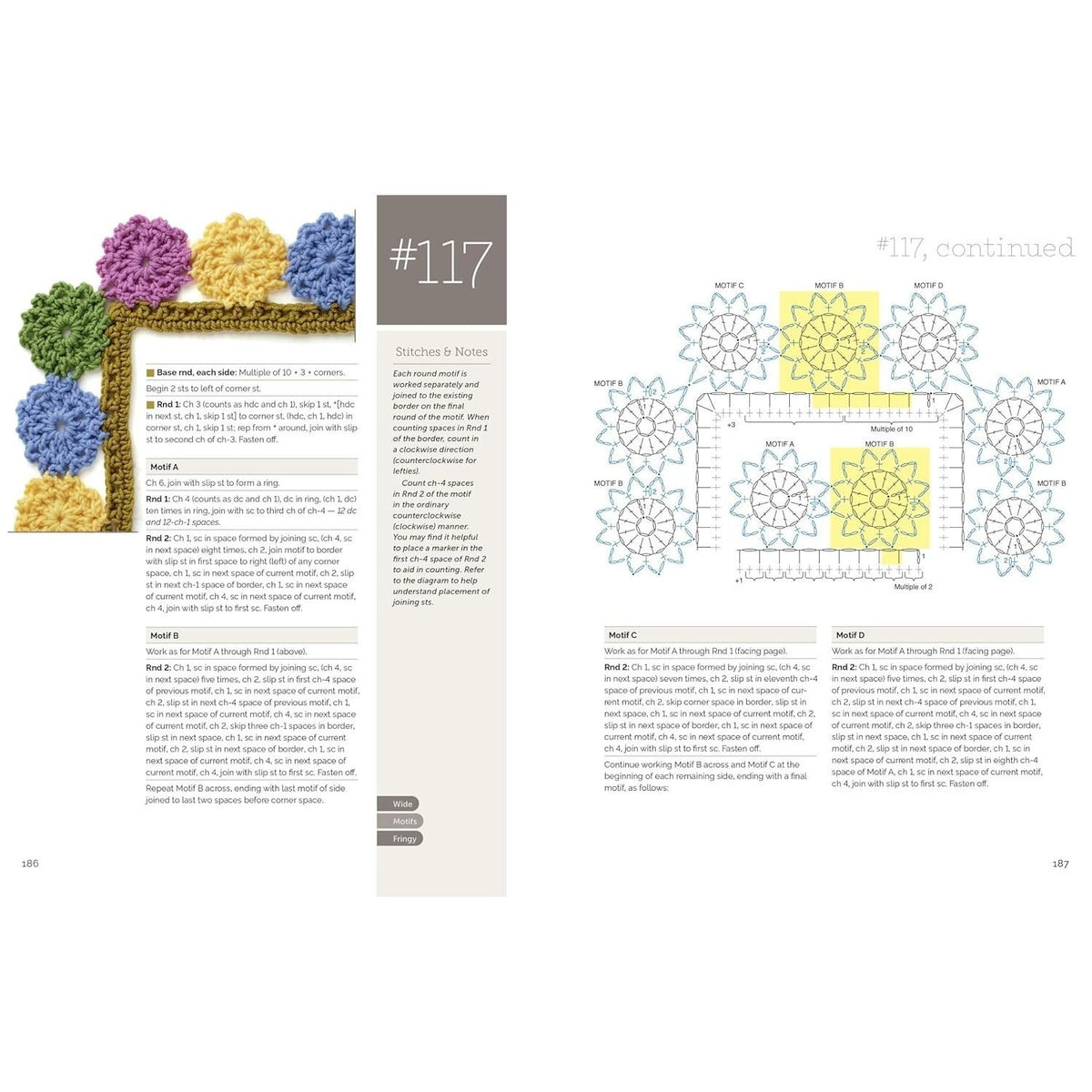Every Which Way Crochet Borders: 139 Patterns for Customized Edgings (Spiral Bound)