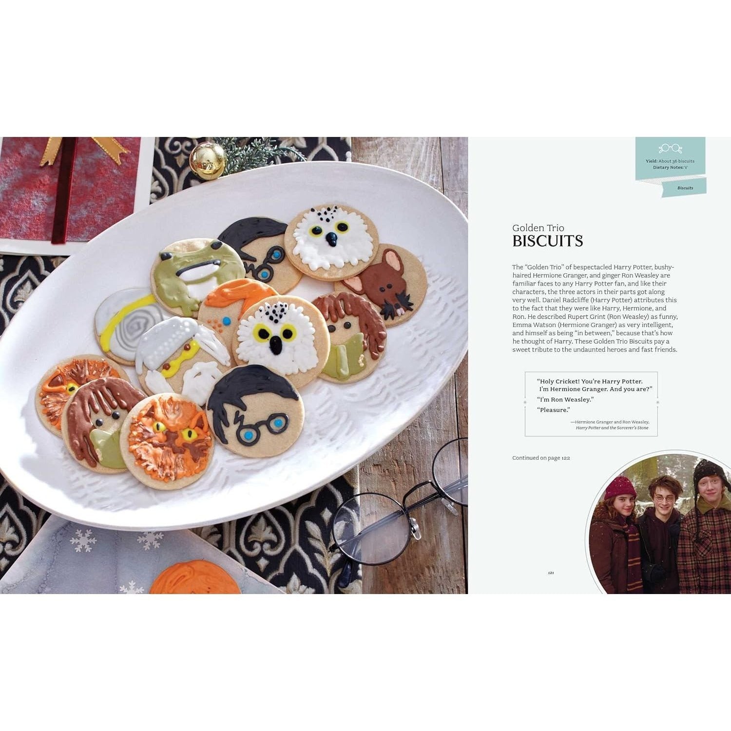 Harry Potter: Official Christmas Cookbook (Spiral Bound)