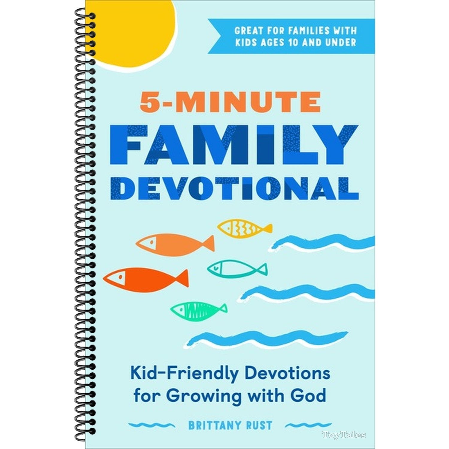 5-Minute Family Devotional: Kid-Friendly Devotions for Growing with God (Spiral Bound)