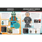 Lego Star Wars Character Encyclopedia Updated Edition: The Ultimate Guide to the Best 200 Minifigures from the Lego Star Wars Galaxy; Comes with Exclu