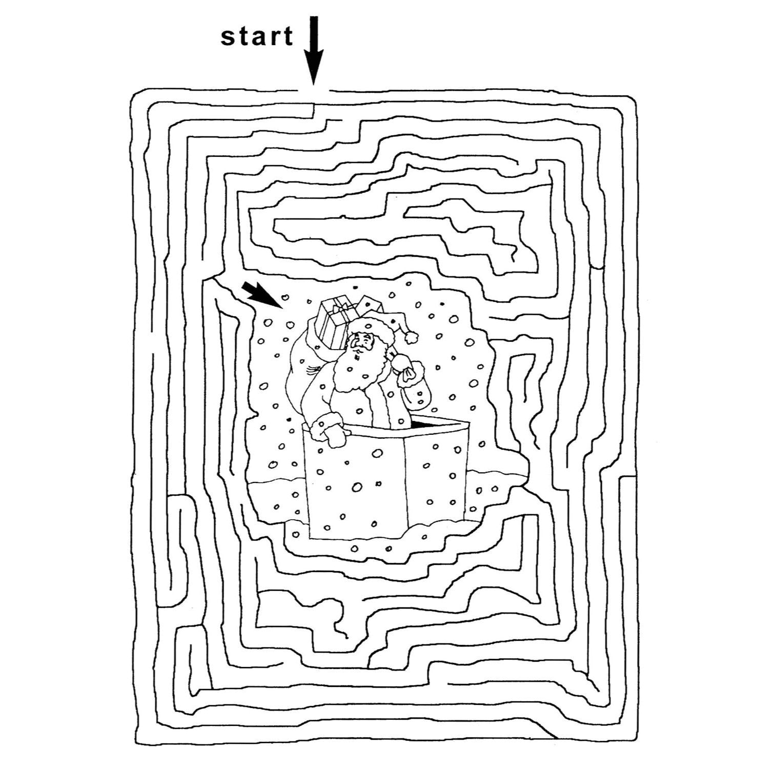 Merry Christmas Activity Book