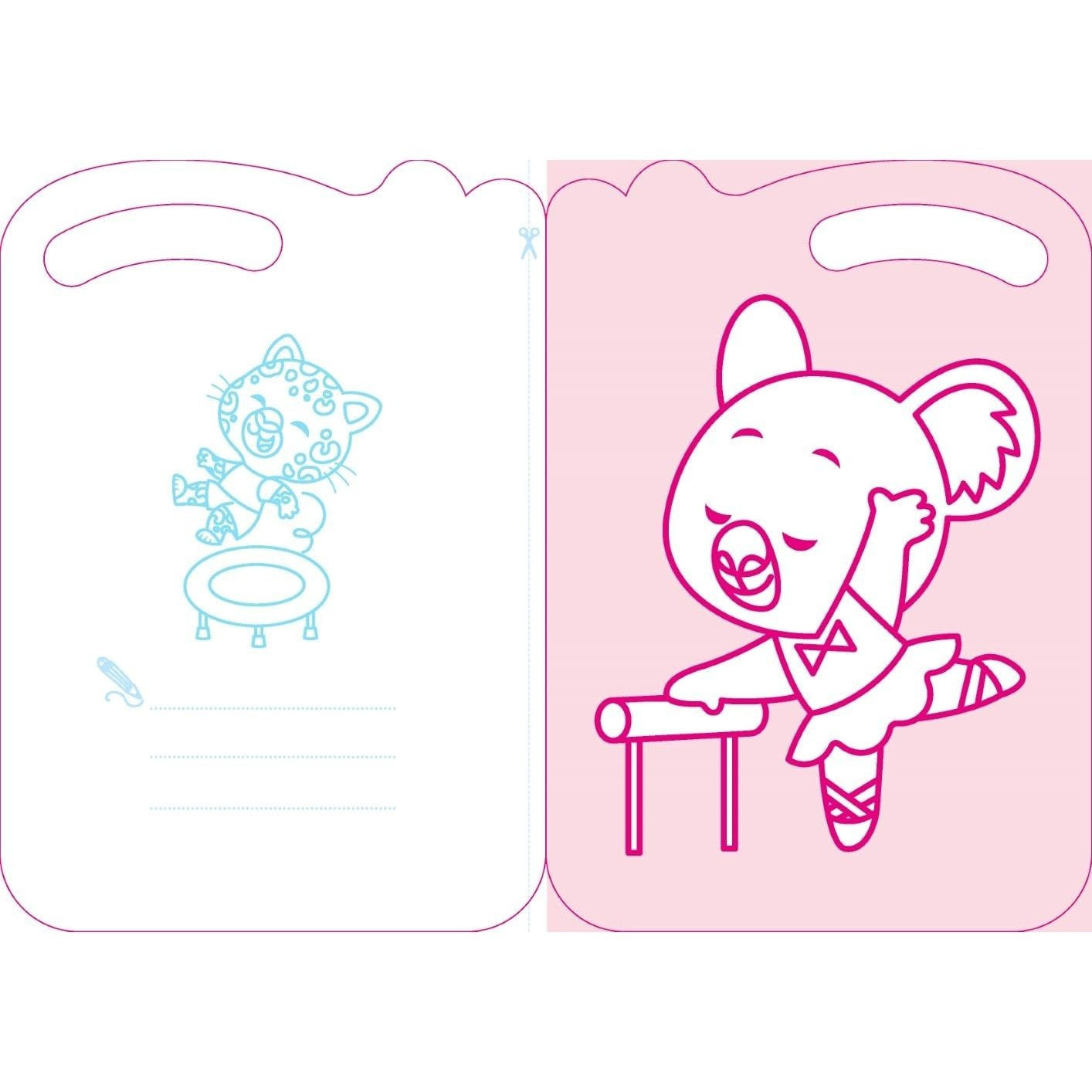 Take Along Color Inside the Lines (Frog & Friends)
