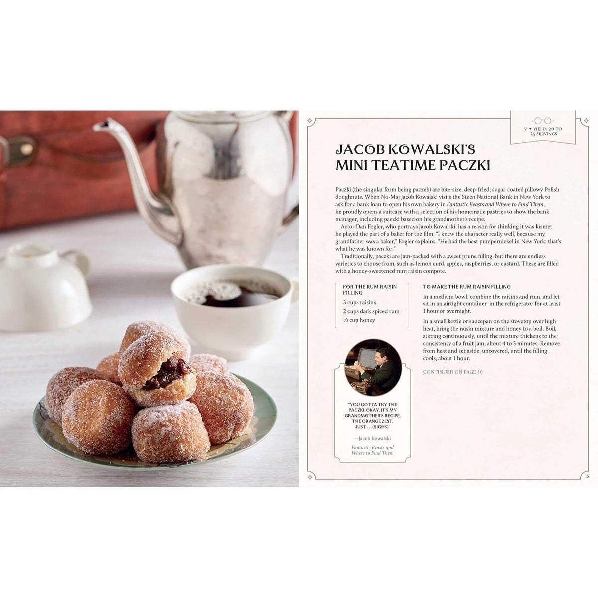 Harry Potter: Afternoon Tea Magic: Official Snacks, Sips, and Sweets Inspired by the Wizarding World