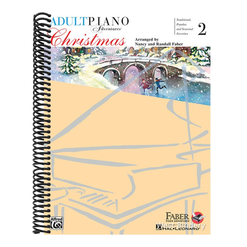 Adult Piano Adventures Christmas - Book 2 Book/Online Audio