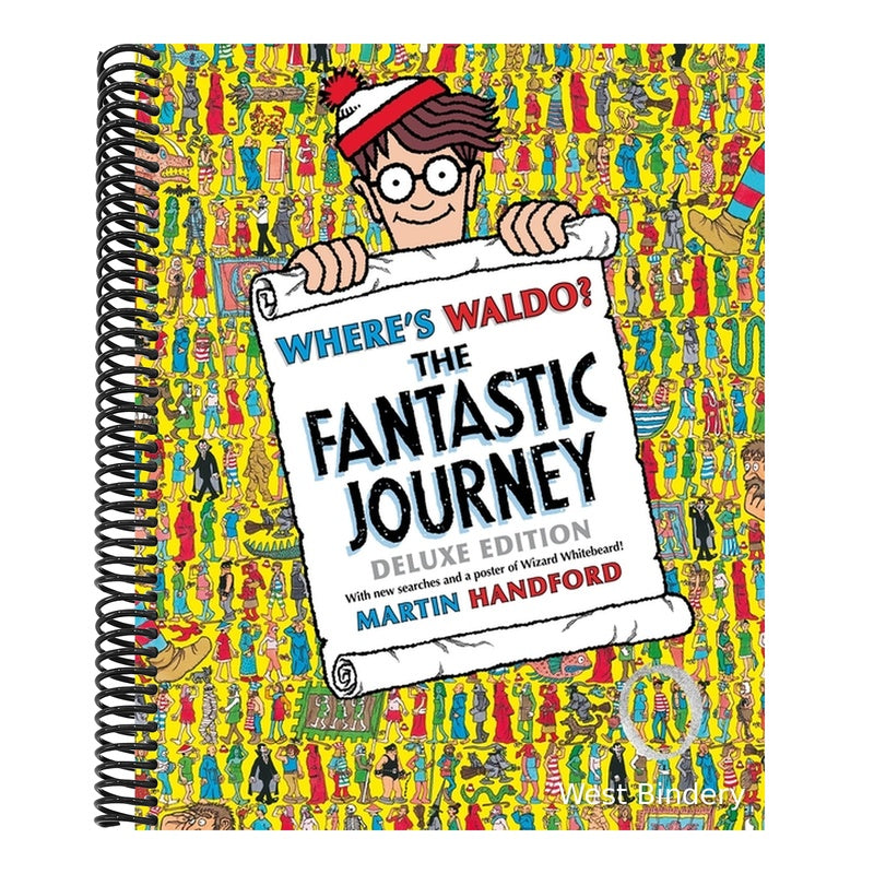 Where's Waldo? the Fantastic Journey: Deluxe Edition with New Searches and Collectible Poster (a Hidden Object Activity Book with Search & Find Puzzle