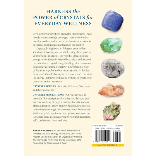 Crystals for Beginners: The Guide to Get Started with the Healing Power of Crystals (Spiral Bound)