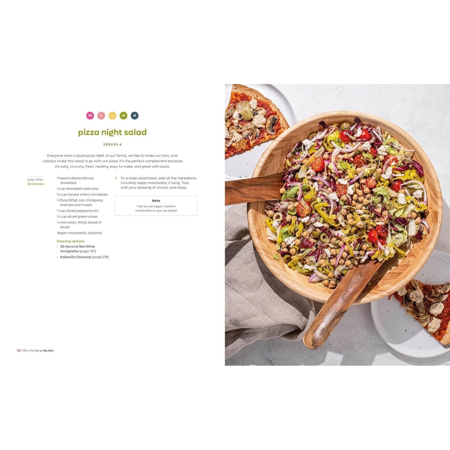Life-Changing Salads: 100 Plant-Based Salads and Dressings Beyond Your Wildest Greens (Healthygirl Kitchen) (Spiral Bound)