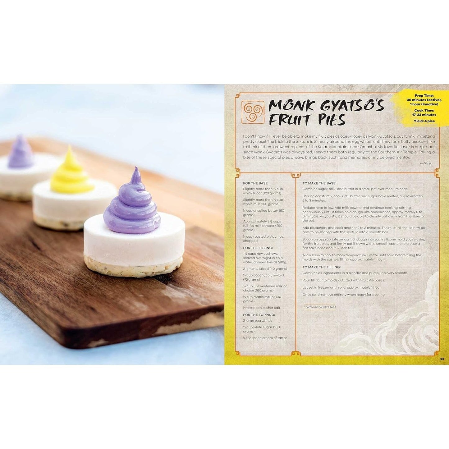 Avatar: The Last Airbender: The Official Cookbook: Recipes from the Four Nations (Spiral Bound)