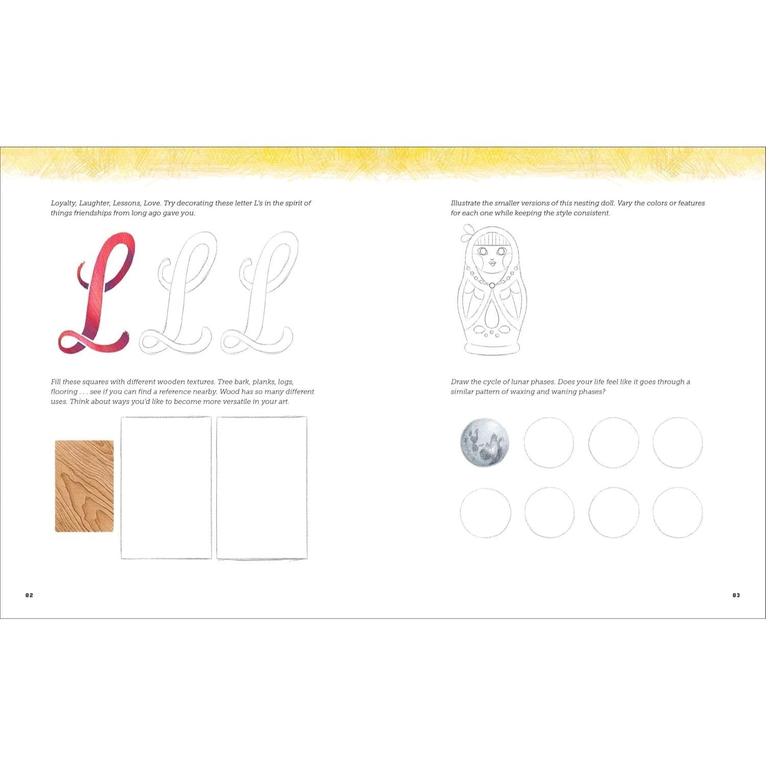 One-Year Art Journal: Daily Prompts to Spark Your Creativity