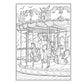 Creative Haven Romantic Country Scenes Coloring Book (Spiral Bound)