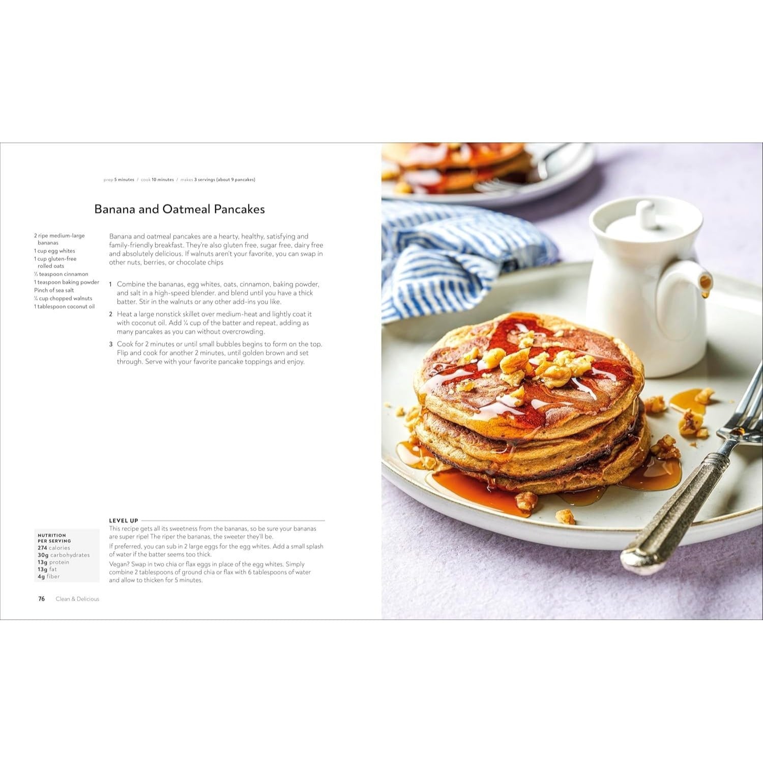 Clean & Delicious: Eat Clean and Get Healthy with 100 Whole-Ingredient Recipes (Spiral Bound)